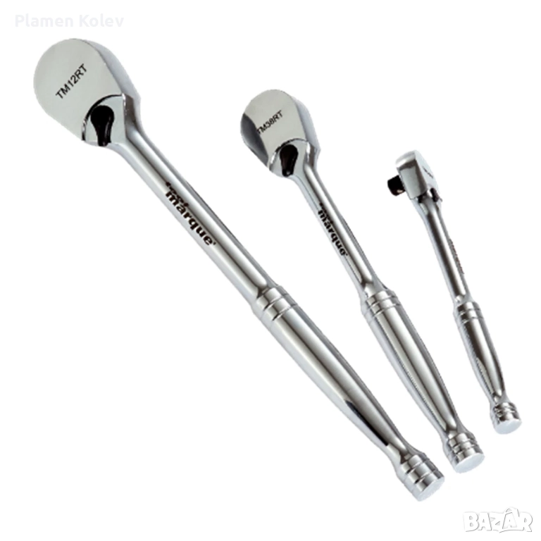 TOOLMARQUE 1/4 3/8 1/2  тресчотки, снимка 1