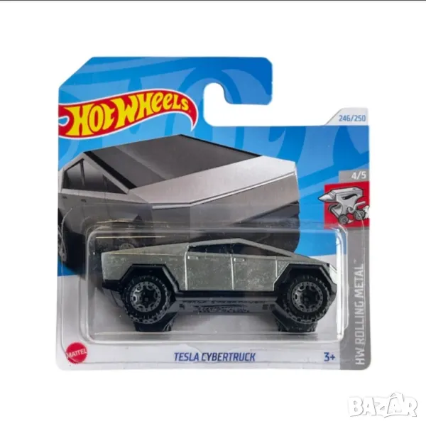 tesla cybertruck hot wheels , снимка 1