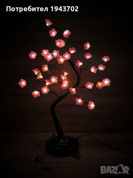 Лампа с форма на дърво, снимка 1