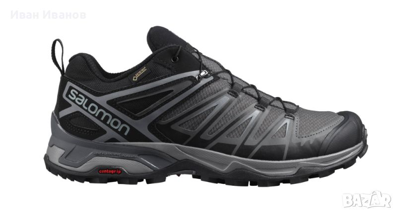 SALOMON X ULTRA 3 GORE-TEX номер 44- 44 2/3  туристически обувки / маратонки , снимка 1