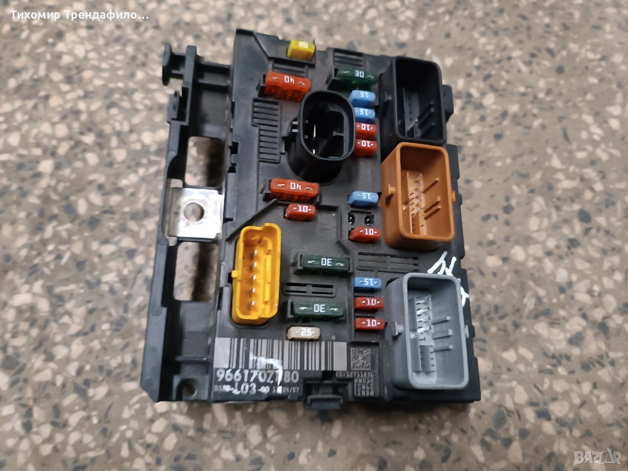 BSM L03-00 , BSM L03 , 9661707880 модул бсм пежо ,ситроен s 12711836, снимка 1