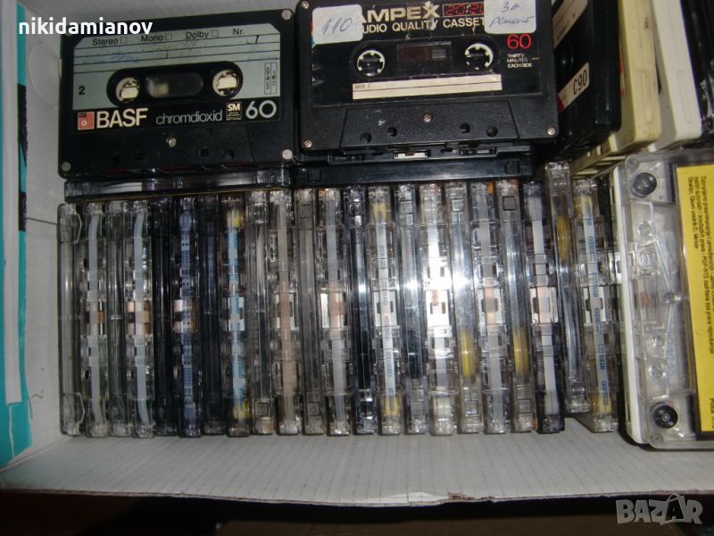 Продавам аудиокасетки без кутийки с записи, снимка 1