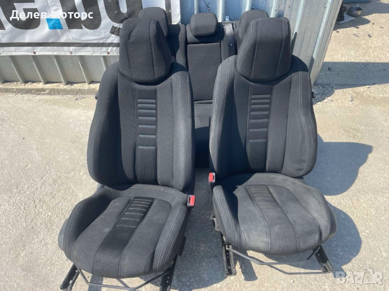 Седалки, салон от Peugeot 308 SW комби (T9), 1.6 BlueHDi, двигател BHZ (DV6FC), (10 JBGY), 120 кс., снимка 1