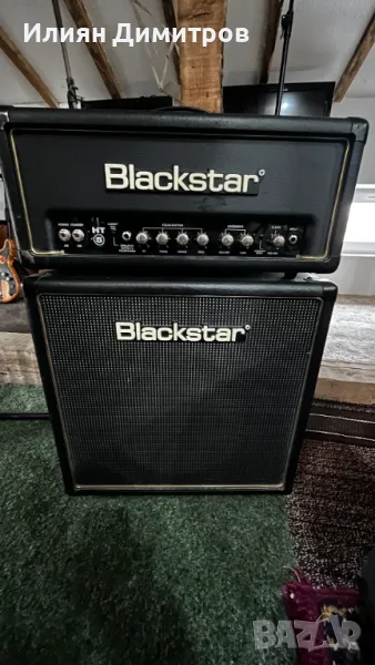 Усилвател Blackstar HT-5H MKI с кабинет Blackstar HT-110, снимка 1