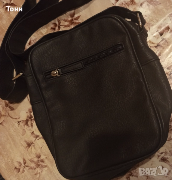 Нова Кожена Мъжка Чанта , снимка 1