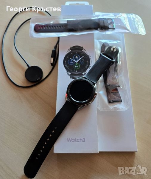 Samsung Galaxy Watch 3, 45 мм, Mistyc Silver, снимка 1