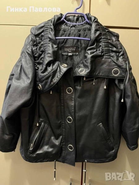 Дамско кожено яке Nessimod XXL, снимка 1