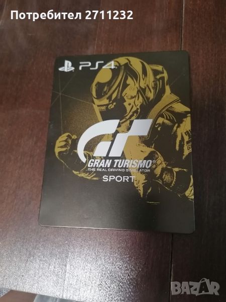 Gran Turismo Sport PS4 Steelbook игра с метална кутия, снимка 1