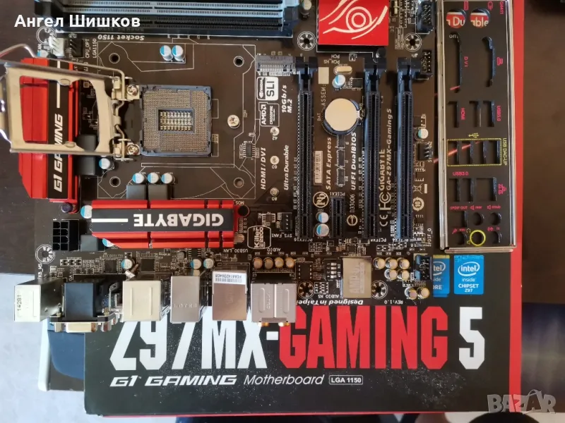 Дънна платка Z97 Gigabyte Z97MX GAMING 5 Socket 1150, снимка 1