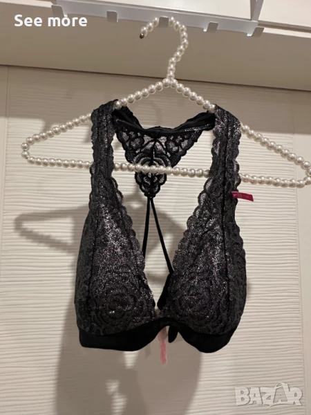 Victoria's Secret бюстие с блясък S, снимка 1