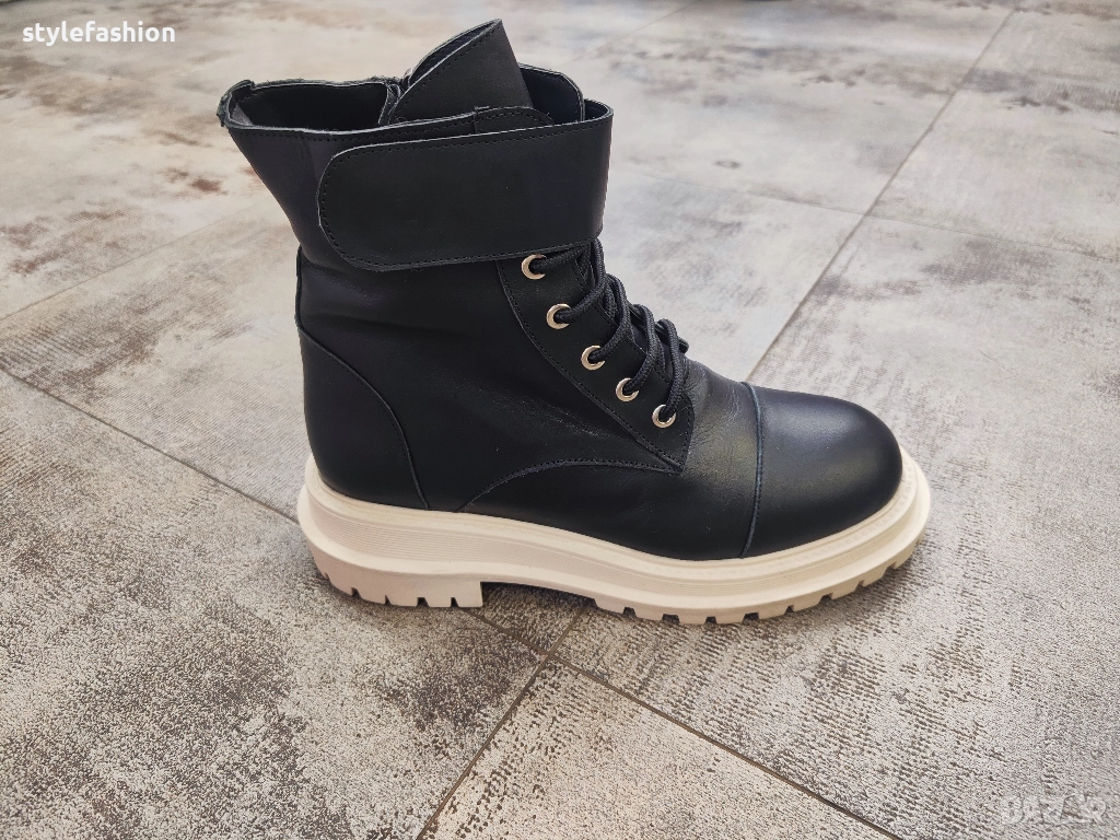 Доставка преди Коледа !Бити от естествена кожа с топъл хастар от естествена вълна /03, снимка 1