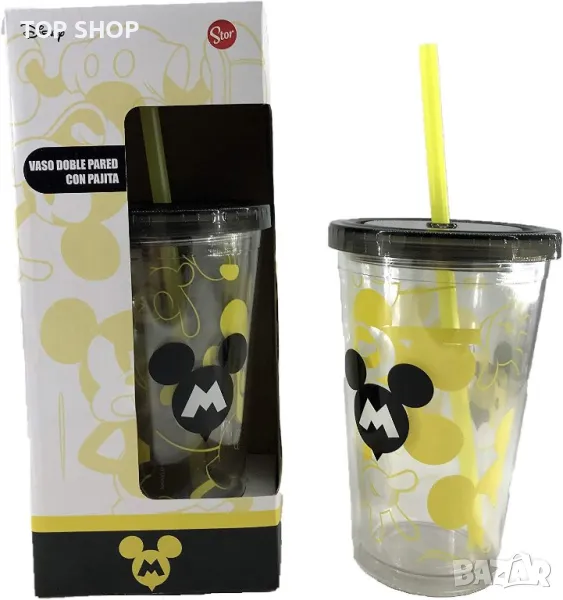 Disney Mickey Mouse оригинална голяма термо чаша., снимка 1