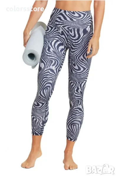 ADIDAS Yoga Essentials Printed 7/8 Leggings Grey/White, снимка 1