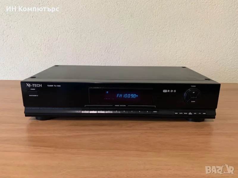 Продавам стерео тунер с RDS X4-TECH, снимка 1