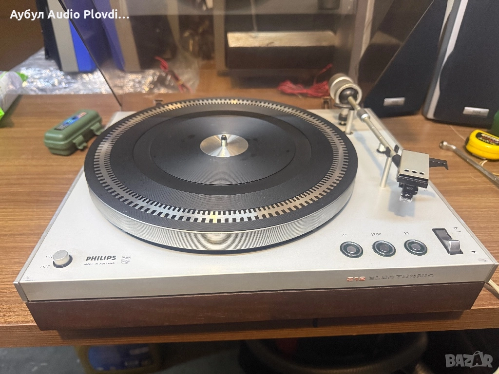 Грамафон PHILIPS 212 Electronic – Класика на фирмата, снимка 1
