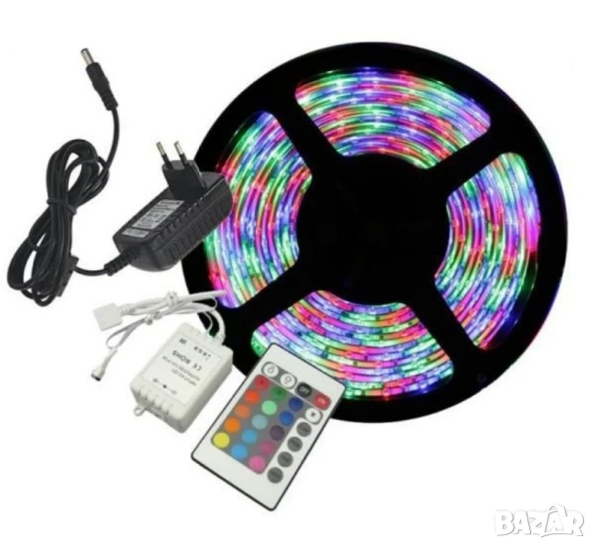 Лента с RGB LED диоди, снимка 1