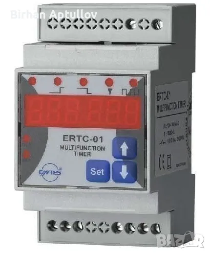 ENTES ERTC-01 Мултифунционално реле/таймер за време, снимка 1