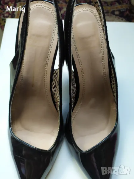 Лачени сандали 37 номер , снимка 1