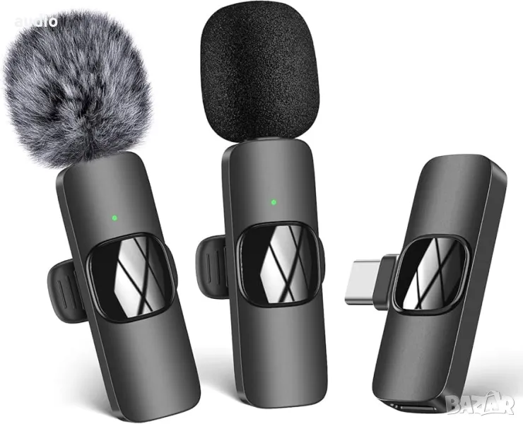 Безжичен микрофон за смартфон, снимка 1