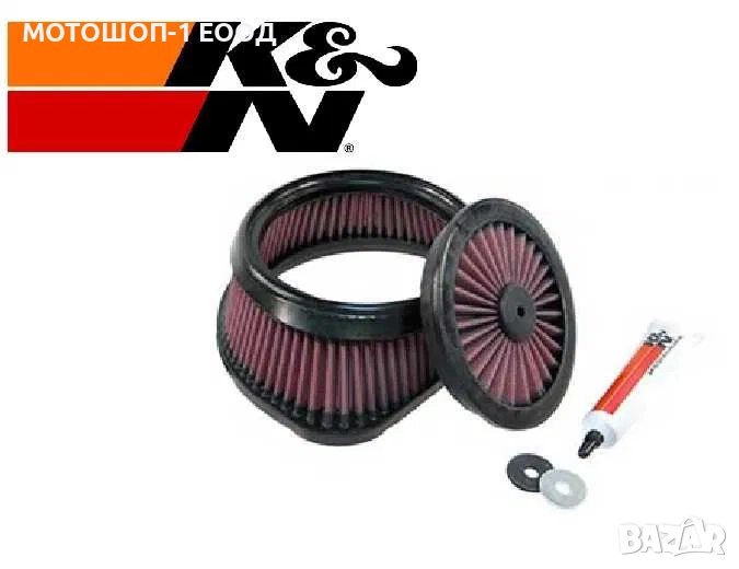 Спортен въздушен филтър KN - HONDA CRF450R 2003/2008 CRF250R 2004/2009, снимка 1