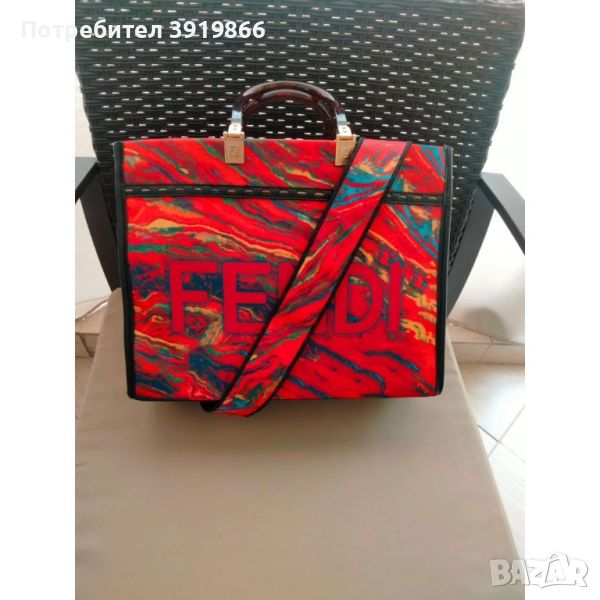 Fendi multicolore handbag , снимка 1