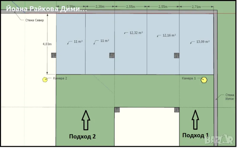 Собственик: Продавам 5 паркоместа в гараж в Кайсиева градина, снимка 1