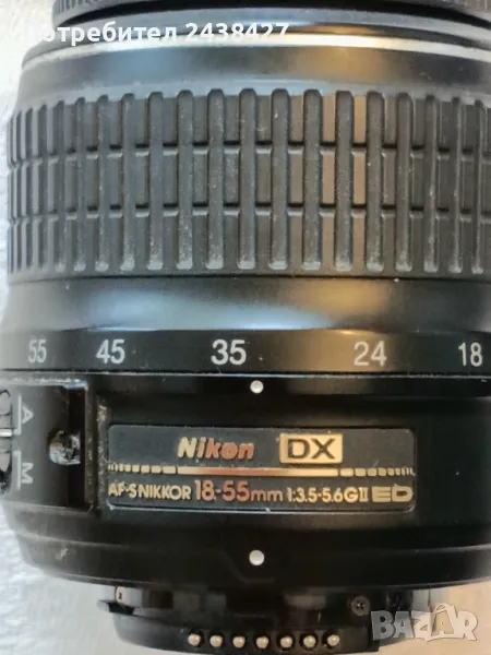 Продавам фотообектив Nikkor 18-55mm, снимка 1