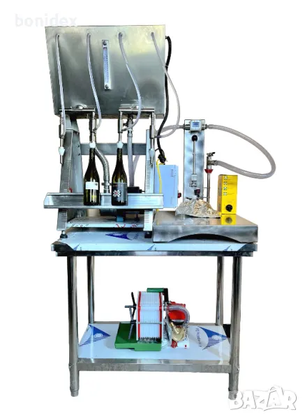 Модул за Бутилиране-Дозиране на Бутилки+ Затваряне на BAG in BOX кутии за Вино, Сок , снимка 1