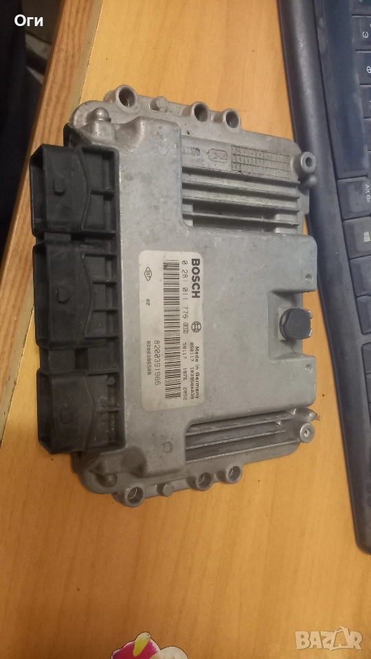 Компютър за Рено Меган Сценик 1.9DCI 0 281 011 776 / 8200391966, снимка 1