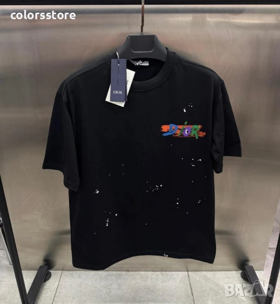Мъжка Черна тениска Cristian Dior/IM87x, снимка 1