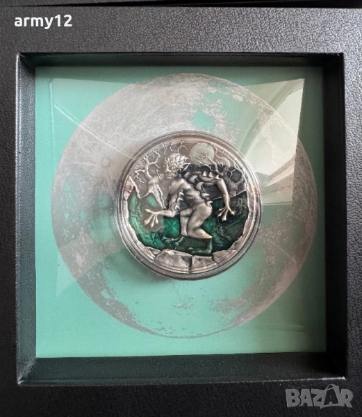 Сребърна монета 2oz., снимка 1