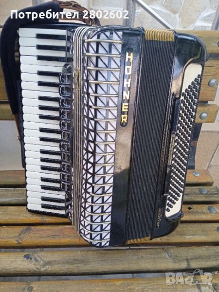 Продавам акордеон Хонер Hohner Atlantic IV DELUX, снимка 1