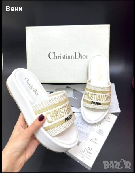 Дамски чехли Christian Dior Реплика ААА+
, снимка 1