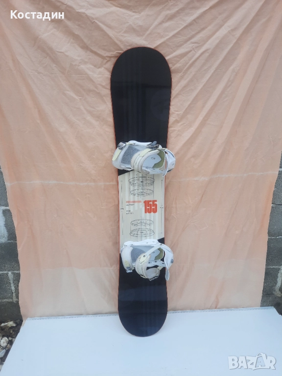 Сноуборд Rossignol District White 155см., снимка 1