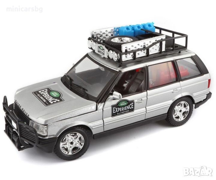 Метални колички: Range Rover Safari - Bburago, снимка 1