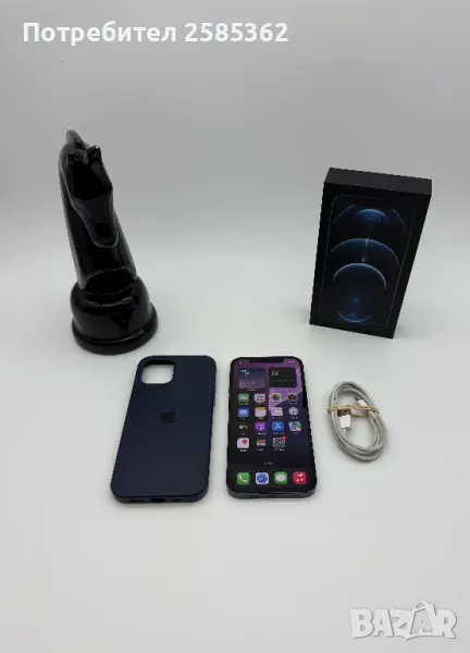 iPhone 12 Pro Pacific Blue 256 Gb 100% Батерия, снимка 1