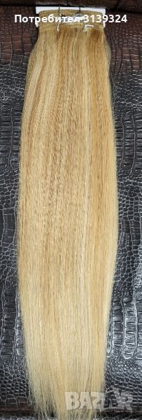 Естествена руса коса на кичури , снимка 1