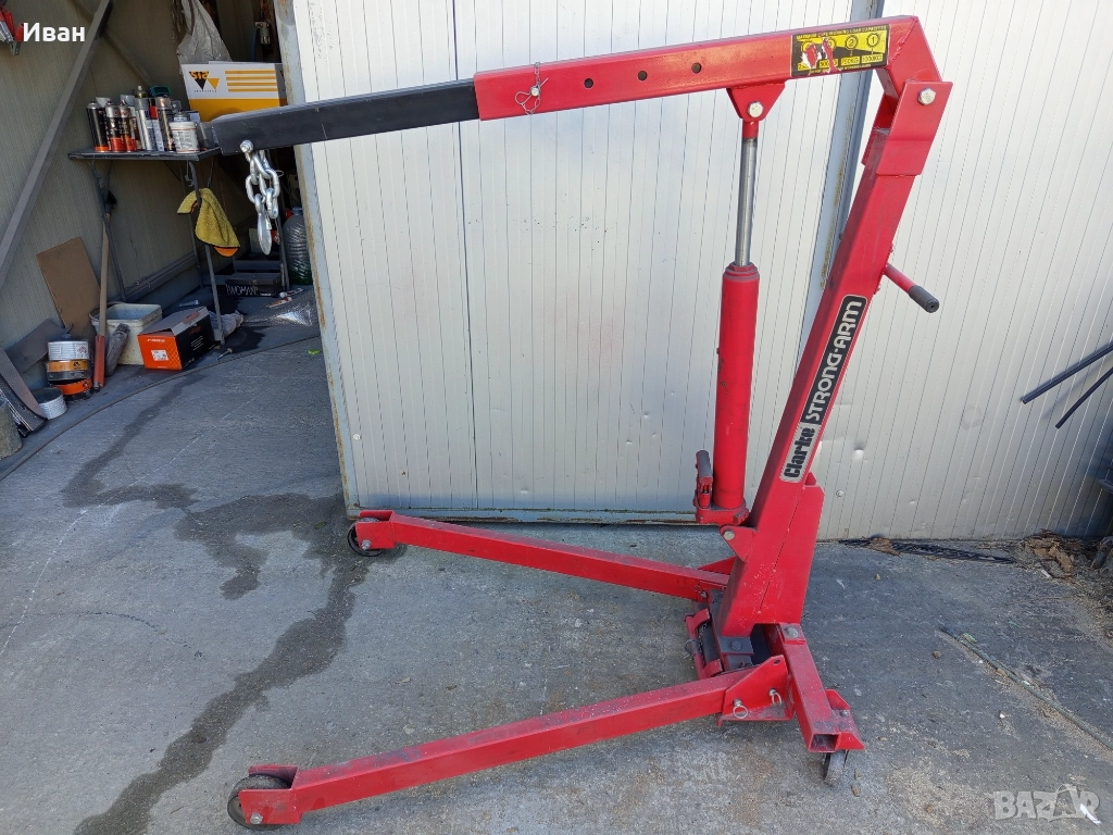 Жираф за двигатели 1 тон (1000 кг.), снимка 1