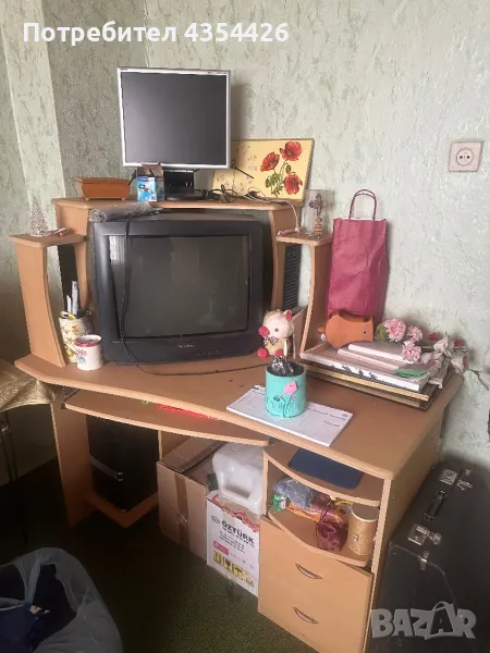 Ъглово Бюро МДФ, снимка 1