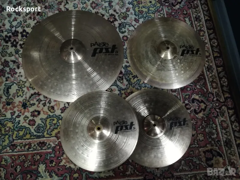 Промо цена!!!450лв Paiste PST5 Cymbal set, снимка 1