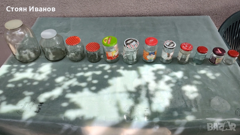 Стъклени буркани, всякакви форми и обеми от 130 милилитра до 3 литра, снимка 1
