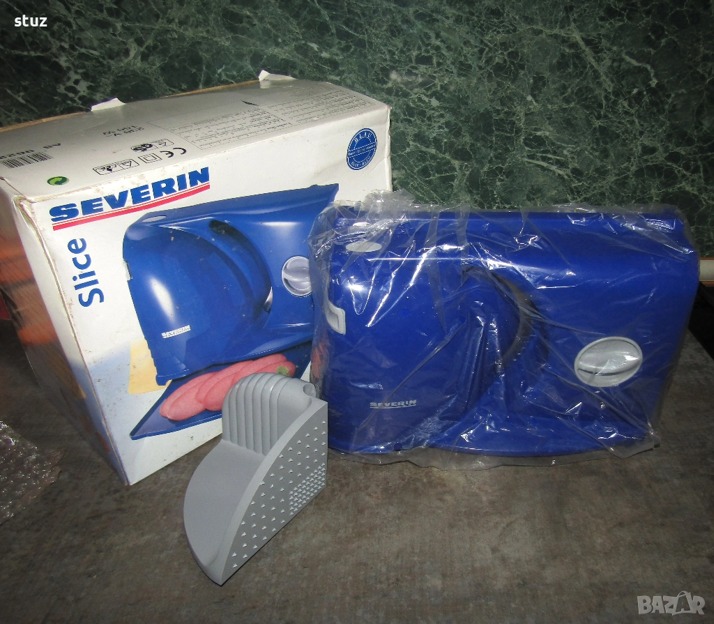 Електрическа машина за рязане на колбаси, хляб, сирена Severin, нова, снимка 1