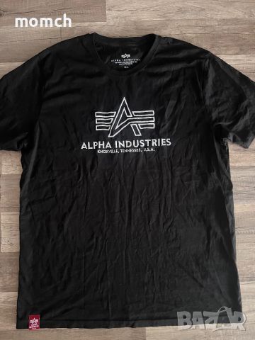 ALPHA INDUSTRIES-мъжка тениска размер ХЛ, снимка 3 - Тениски - 45534961