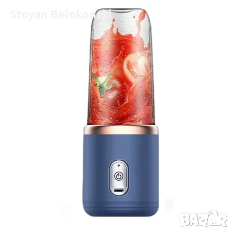 Мини блендер подходящ за различни сокове и смутита, снимка 3 - Блендери - 52798307