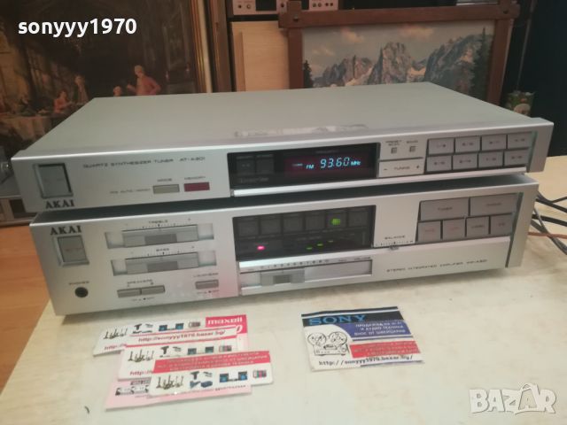 AKAI TUNER+AMPLI JAPAN 1007240701LNWC, снимка 8 - Ресийвъри, усилватели, смесителни пултове - 46530737