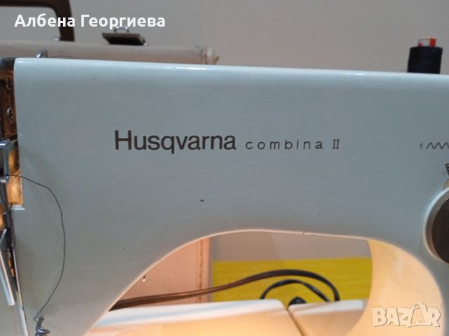 Битова шевна машина Husgvarna , снимка 4 - Шевни машини - 46425900