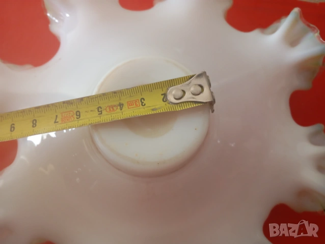 Къдраво стъкло за фруктиера, снимка 5 - Други ценни предмети - 53695282