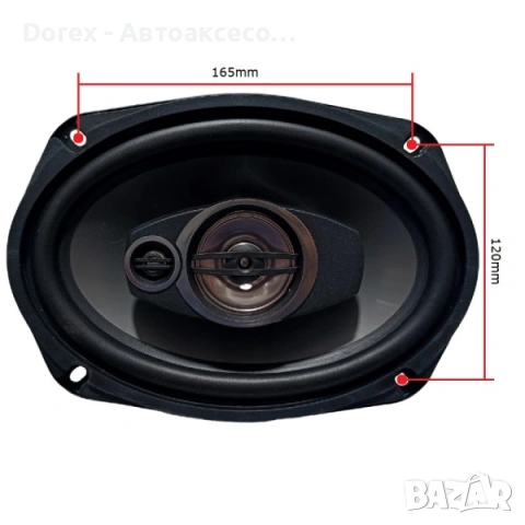 Тонколони XTreme трил. к-т- 420W XTR-C690 (м), снимка 3 - Аксесоари и консумативи - 54146808