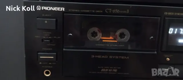 Pioneer CT-656 MK II В отлично техническо и визуално състояние., снимка 3 - Декове - 48222270