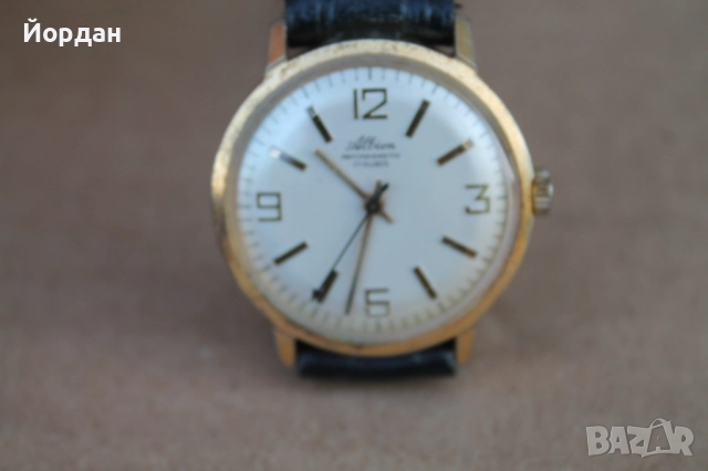 Швейцарски мъжки часовник ''Albion'' /17 камъка/